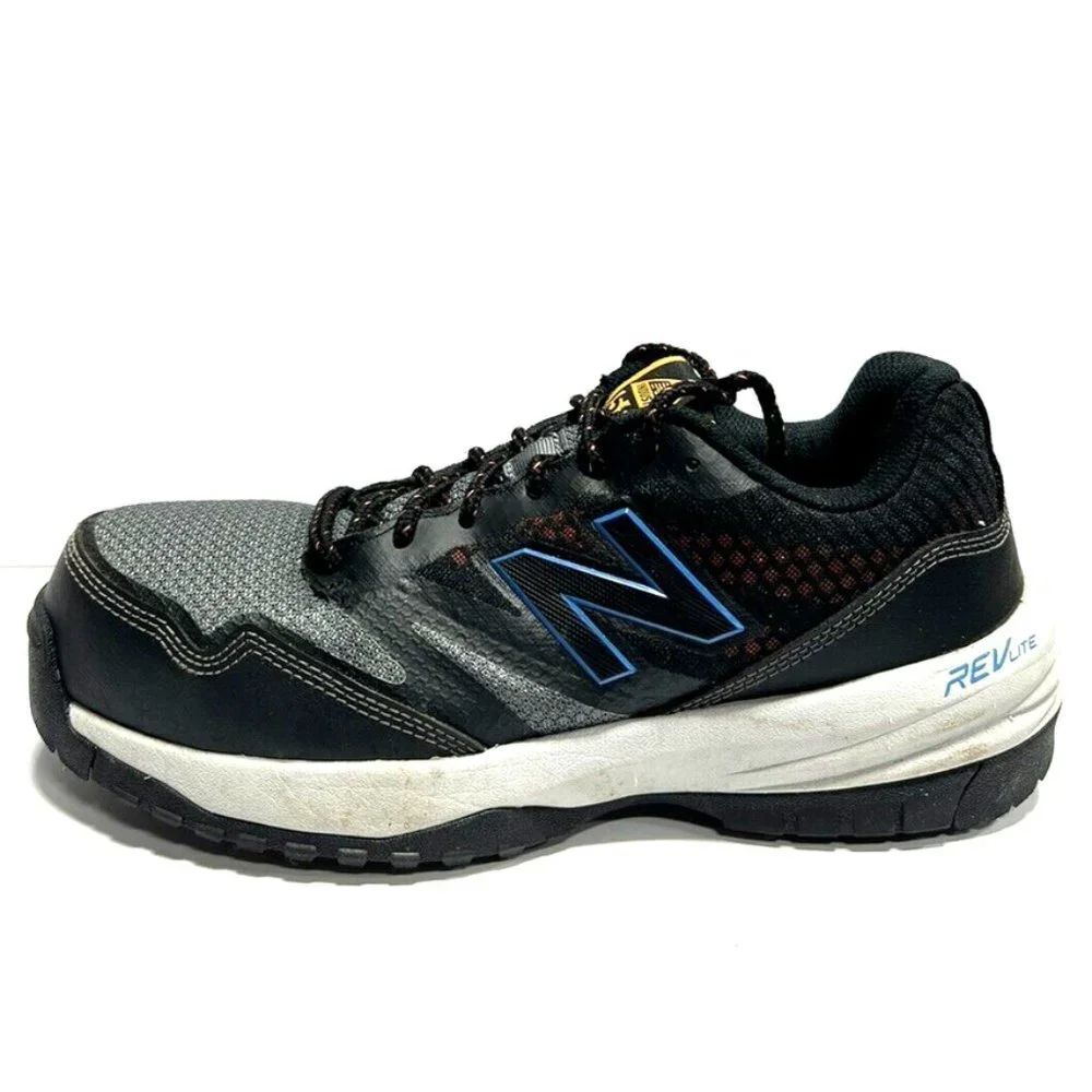 New Balance Men's 589v1 Gray/Black Sneakers, Size 7.5 D